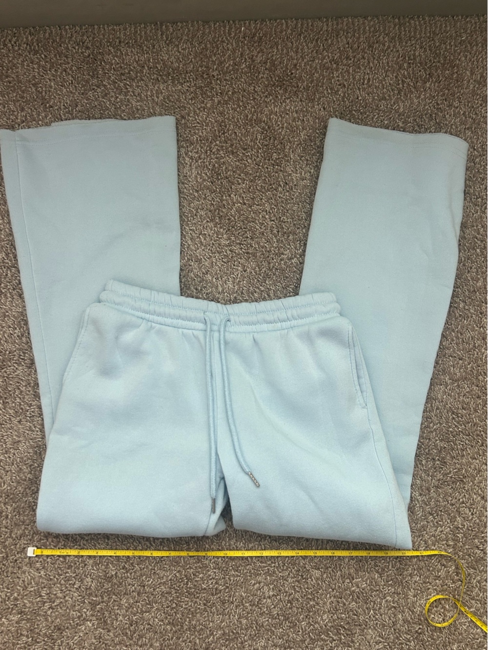 Light Blue Drawstring sweatpants